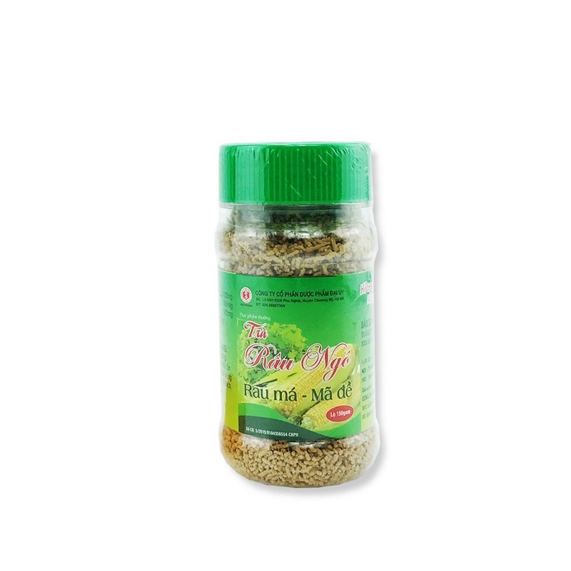 TRÀ RÂU NGÔ, RAU MÁ, MÃ ĐỀ  - HỖ TRỢ GIÚP THANH NHIỆT, MÁT GAN, LỢI TIỂU