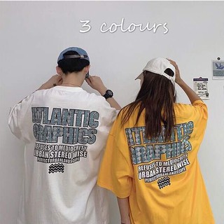 Áo Thun Tay Lỡ ATLANTIC GRAPHICS Unisex ( 3 màu )