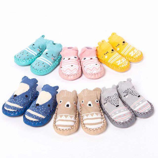 [Haobaby shop] Giày vớ tập đi HÀN QUỐC cho bé