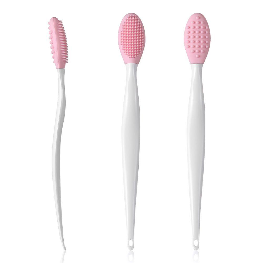 [Hàng mới về] Cọ làm sạch da mặt cầm tay bằng silicon nhiều màu giúp mát xa loại bỏ mụn đầu đen tẩy tế bào chết