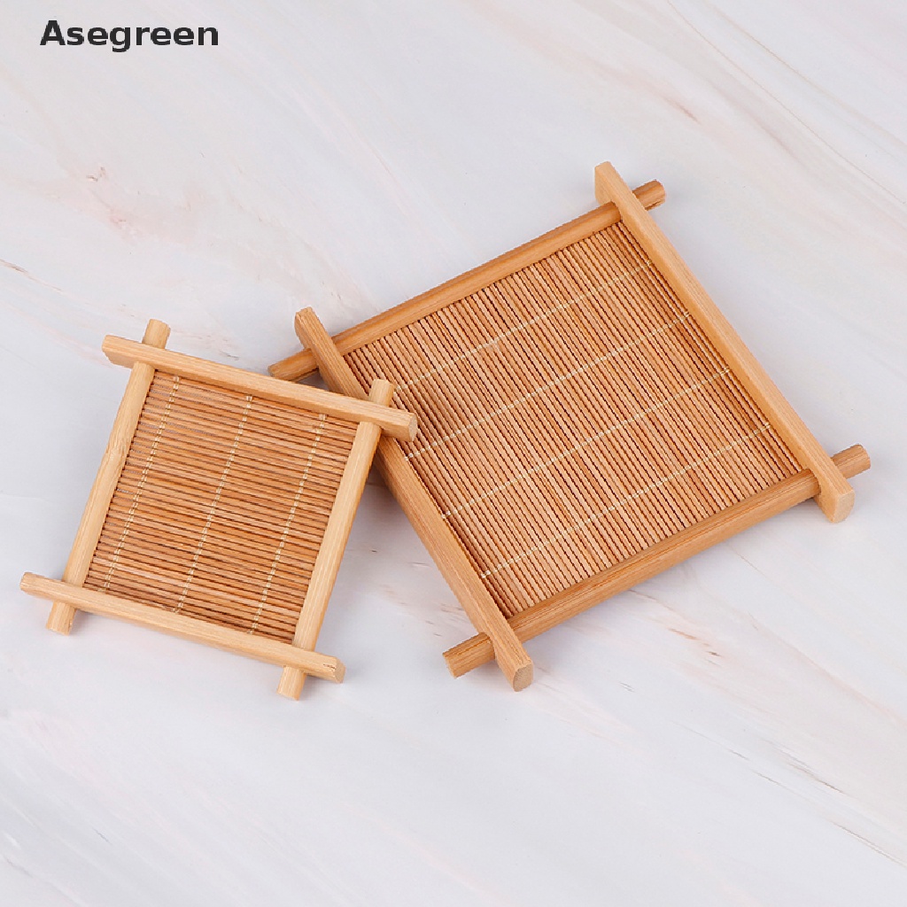 Đế lót ly tre trang trí nhà bếp