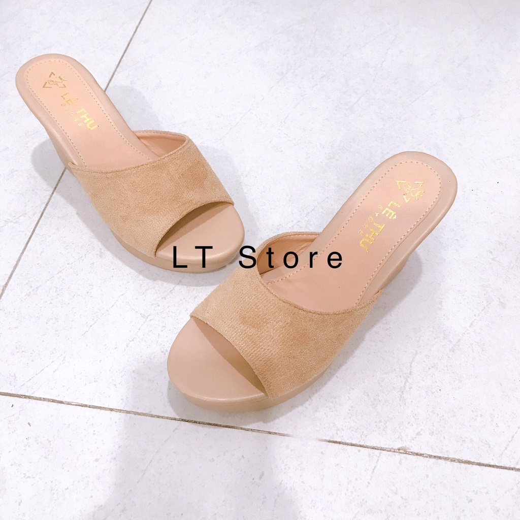 Dép xuồng nữ quai bản (có ảnh thật)