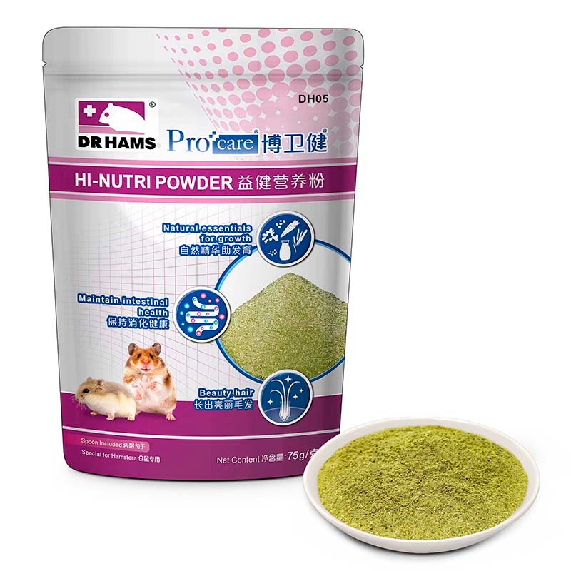 Bột dinh dưỡng dành cho hamster Dr.Hams 75Gr