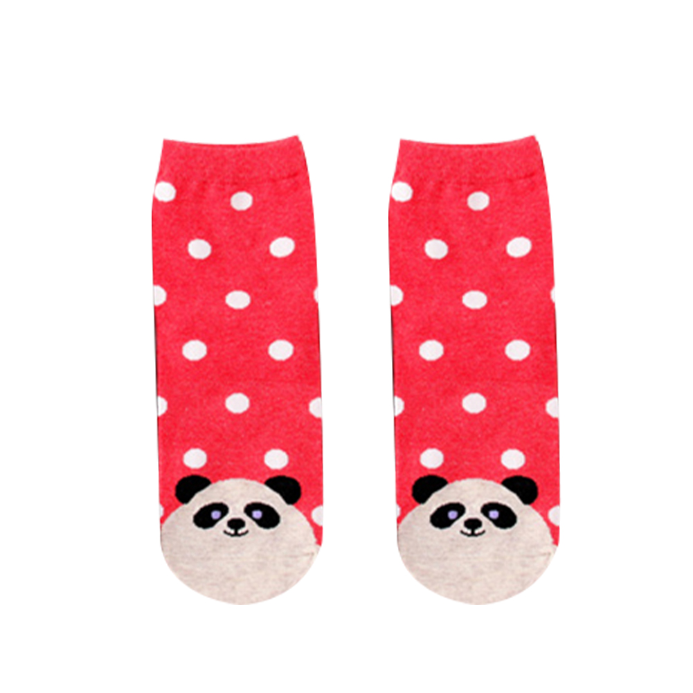 Vớ Cotton Họa Tiết Hoạt Hình Dễ Thương Dành Cho Nữ