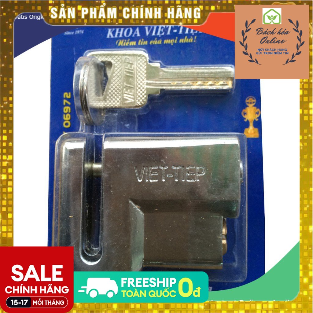 Ổ khóa đĩa xe máy Việt Tiệp, khóa đĩa 06972 chống cắt cao cấp khóa xe đạp xe máy - Lep Store