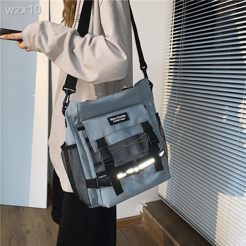 Túi đựng dụng cụ Nhật Bản đeo chéo nam hàng hiệu hợp thời trang ba lô sinh viên có sức chứa lớn vai phản quang đi