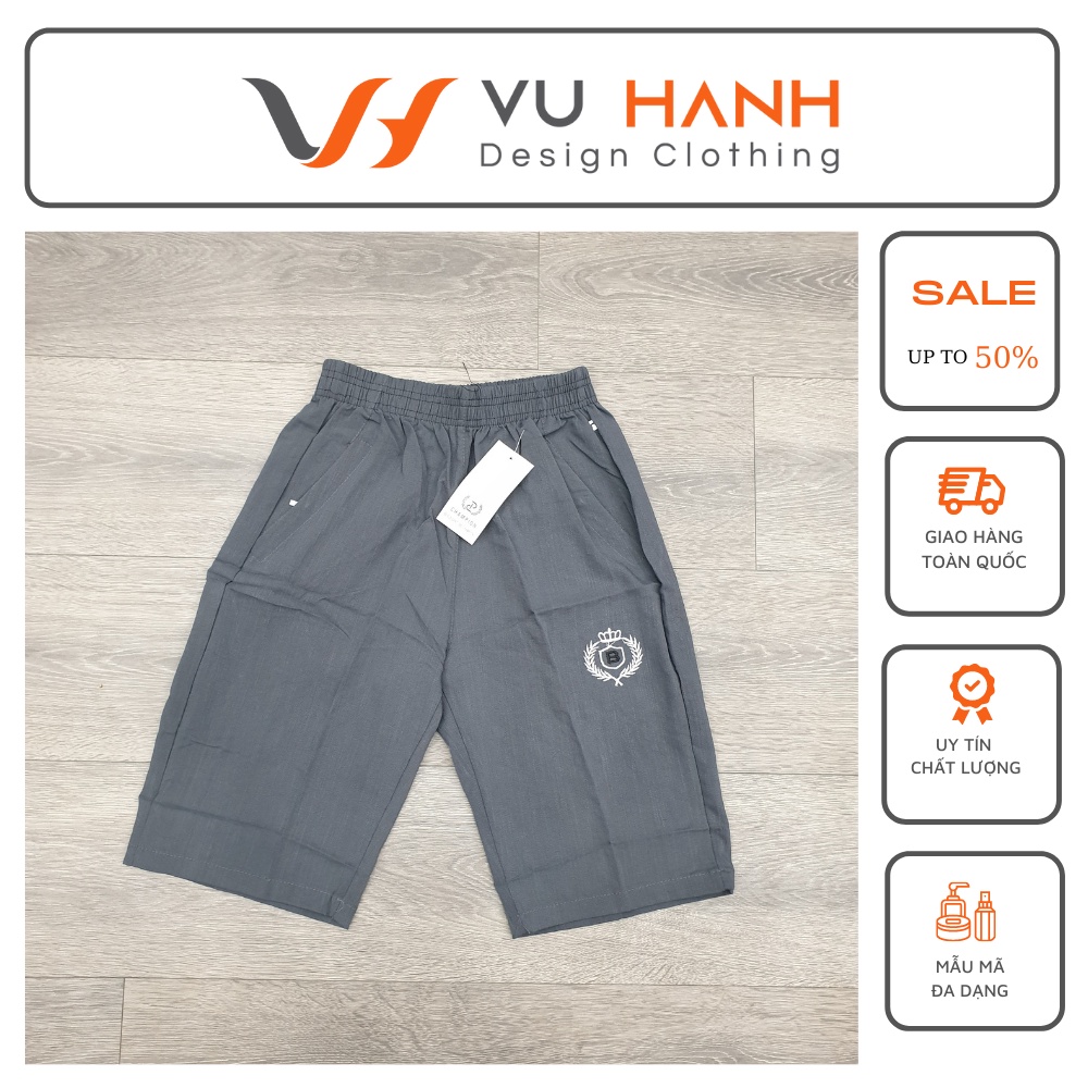 Quần ngố nam chất đũi thái | Shop Vũ Hạnh