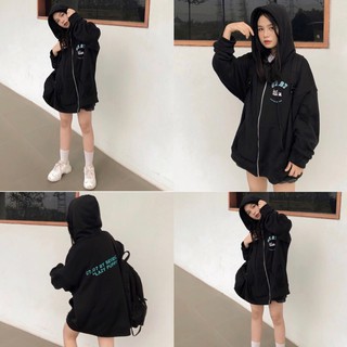 Áo Khoác nỉ in PUPPY (hình thật )