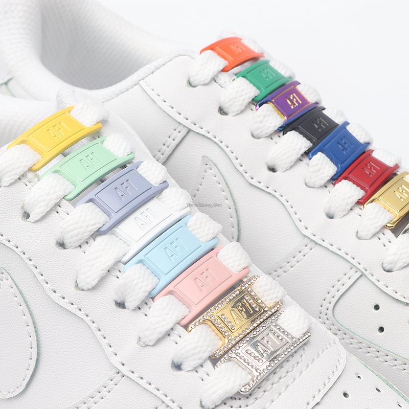 Phụ Kiện Dây Giày Màu Trắng Mới Phù Hợp Với Giày Sneaker