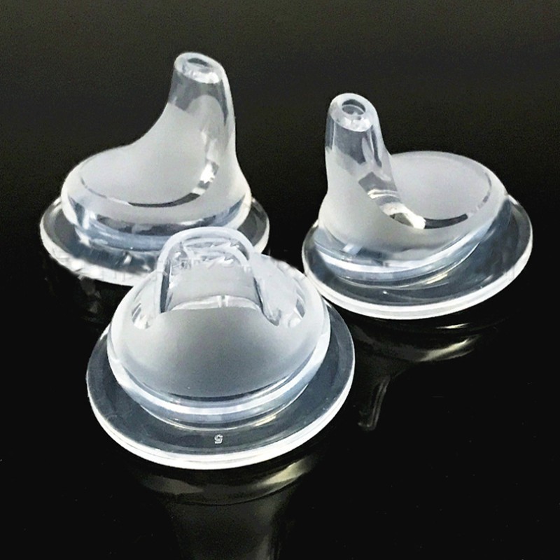 Núm Vú Giả Cho Bình Sữa Em Bé Tiện Dụng