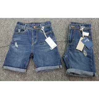 Quần sort jean bé trai Mango - Made in Bangladesh