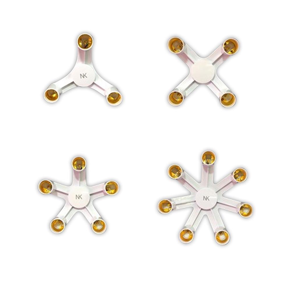 Ổ cắm treo ren E27 để kết nối nhiều bóng đèn (3 trong 1 / 4 trong 1 / 5 trong 1 / 7 trong 1)