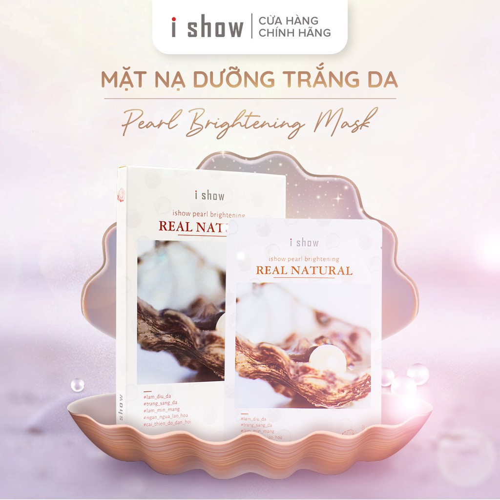 Mặt Nạ Chuyên Cấp Ẩm ISHOW Aloe Vera Soothing Mask Ngừa Mụn Chiết Xuất Nha Đam Giúp Sáng Da Và Mờ Vết Thâm Hiệu Quả