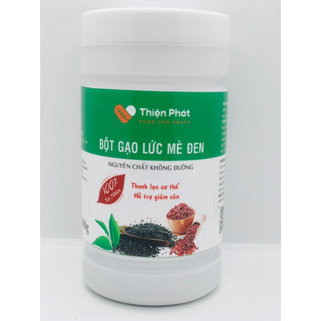 1KG BỘT GẠO LỨT MÈ ĐEN NGUYÊN CHẤT - THIỆN PHÁT