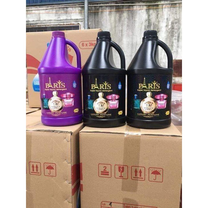 Combo 2 chai nước giặt Paris mỗi chai 3.6 lít.