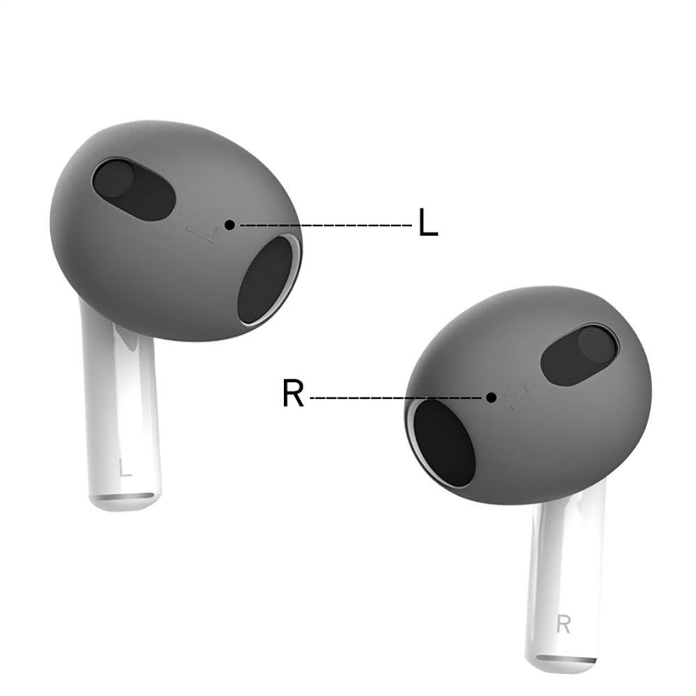 Set 4 / 2 Cặp Vỏ Bảo Vệ Tai Nghe Siêu Mỏng Thay Thế Cho AirPods 3
