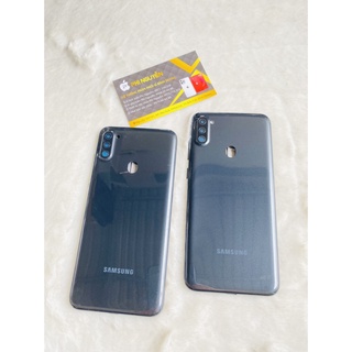 ￼Bộ vỏ Samsung A11 (bộ gồm lưng,sườn,nút bấm,kính camera)