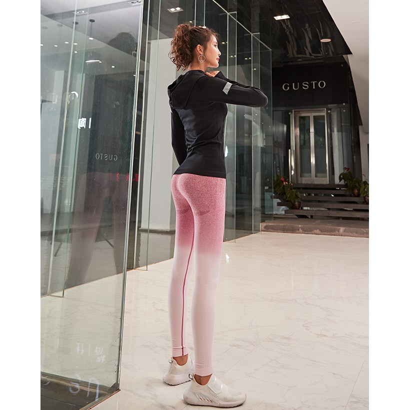 Quần legging tập thể thao nhiều màu sắc thời trang cho nữ