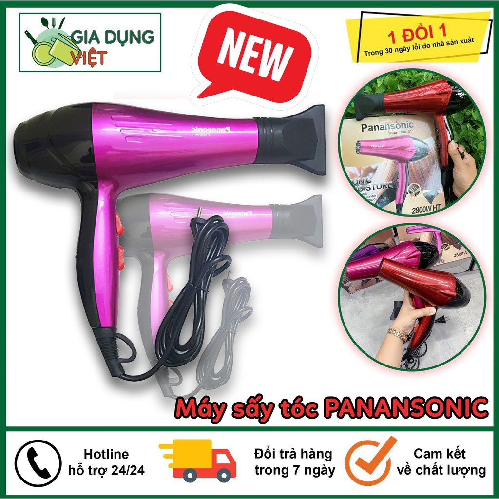 [Rẻ Vô Địch ❤️]Máy Sấy Tóc Panansonic 2800w Với 2 Tốc Độ.