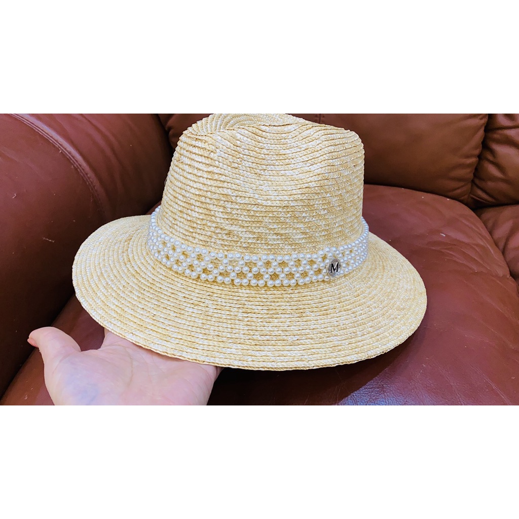Mũ phớt panama fedora nơ sang chảnh