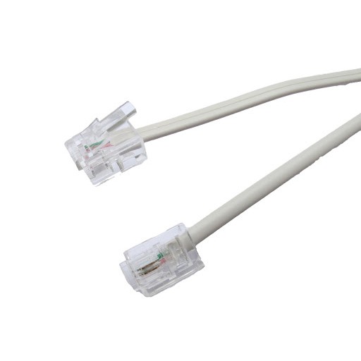 Đầu bấm line điện thoại RJ11 2 line ( 2 tim ) , 4 line ( 4 tim ) loại A (bịch 100 cái)