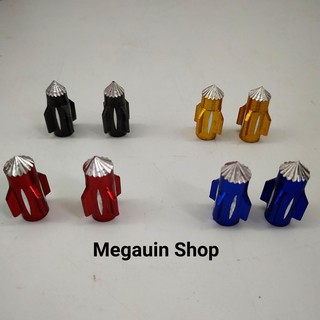 Ốc van xe máy hình tên lửa (giá 1 đôi)