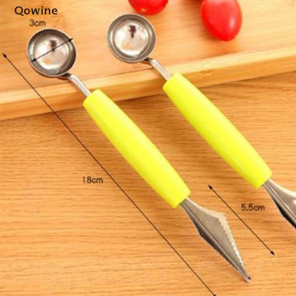 Muỗng múc trái cây hình bóng tròn thích hợp tạo kiểu cho dưa hấu/ kem lạnh thủ công tiện lợi