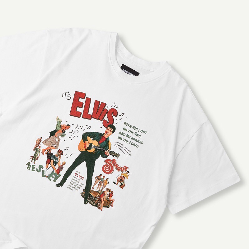 Áo thun Retro Tshirt SXINVASION 01 - chi tiết in lụa 2 mặt áo