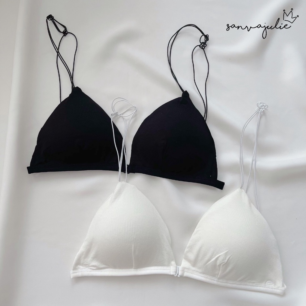 Áo lót nữ mút mỏng bralette Chilli cài trước nâng ngực