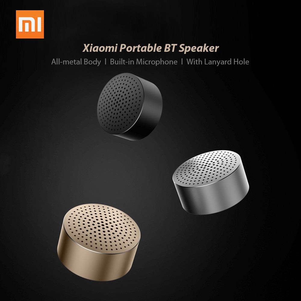 Ĩ Xiaomi BT Speaker Wireless Portable Smart Soundbox Bass Speakers Audio Player Car Handsfree Call Music Amplifier Mini