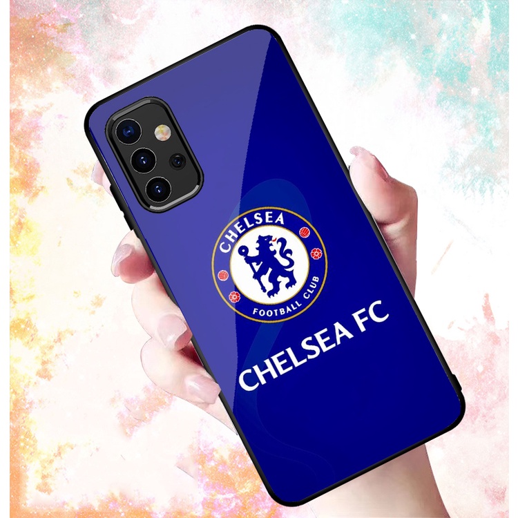 Ốp Lưng SAMSUNG GALAXY A32,A32 5G, A52, A52s 5G,A72,M52 5G mặt kính cường lực cao cấp In hình Câu Lạc Bộ Bóng Đá