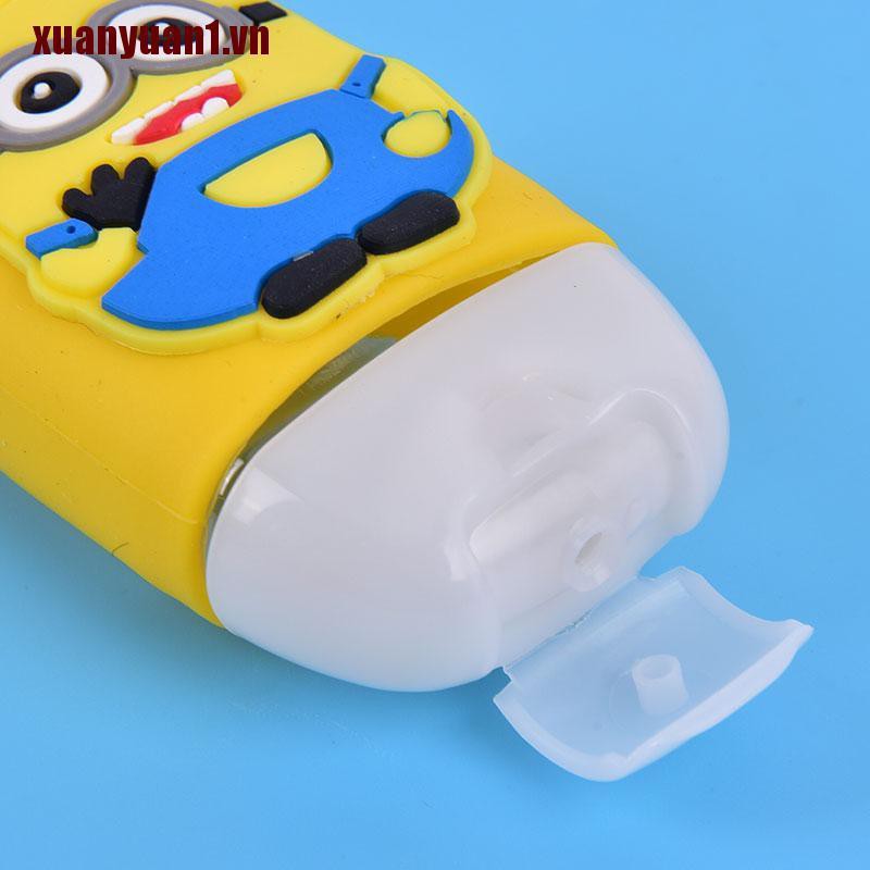 Bình Đựng Nước Rửa Tay Mini 30ml In Họa Tiết Hoạt Hình Có Thể Tháo Rời Tiện Dụng 30ml