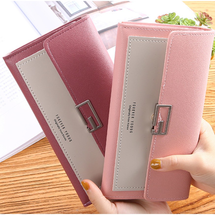 [Mã WABRWB24 giảm 30K đơn 99K] Ví Nữ Dài Cầm Tay FOREVER YOUNG Nhiều Ngăn Tiện Dụng Phom Đẹp Giá Rẻ FY33 - Tukado | BigBuy360 - bigbuy360.vn