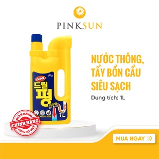 Nước Thông Tẩy Bồn Cầu Drill Pung Tẩy Siêu Sạch Mọi Vết Bẩn 1L/chai