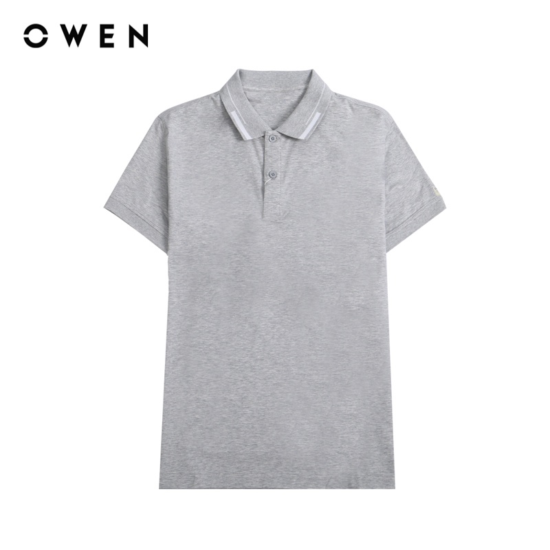 Áo polo Nam ngắn tay Owen Xám - APV220985