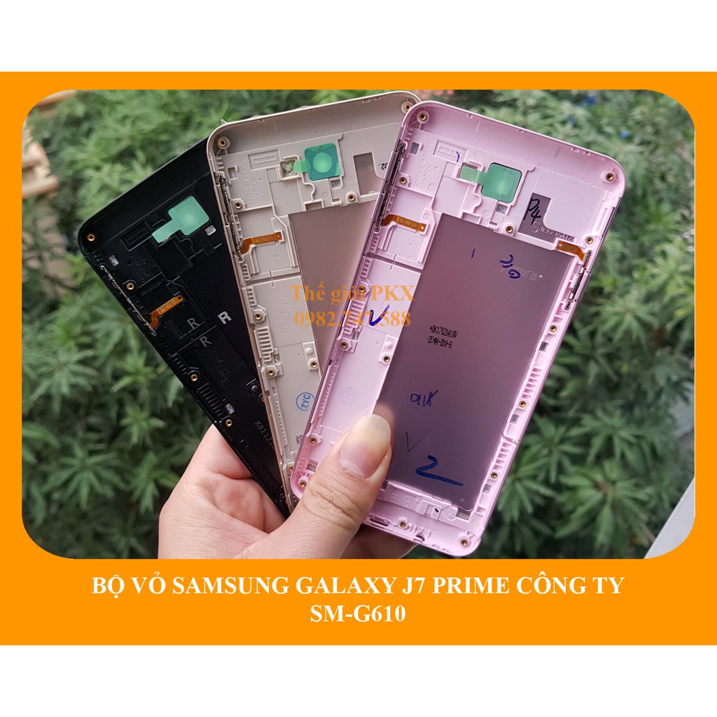 Bộ vỏ Samsung Galaxy J7 Prime công ty G610