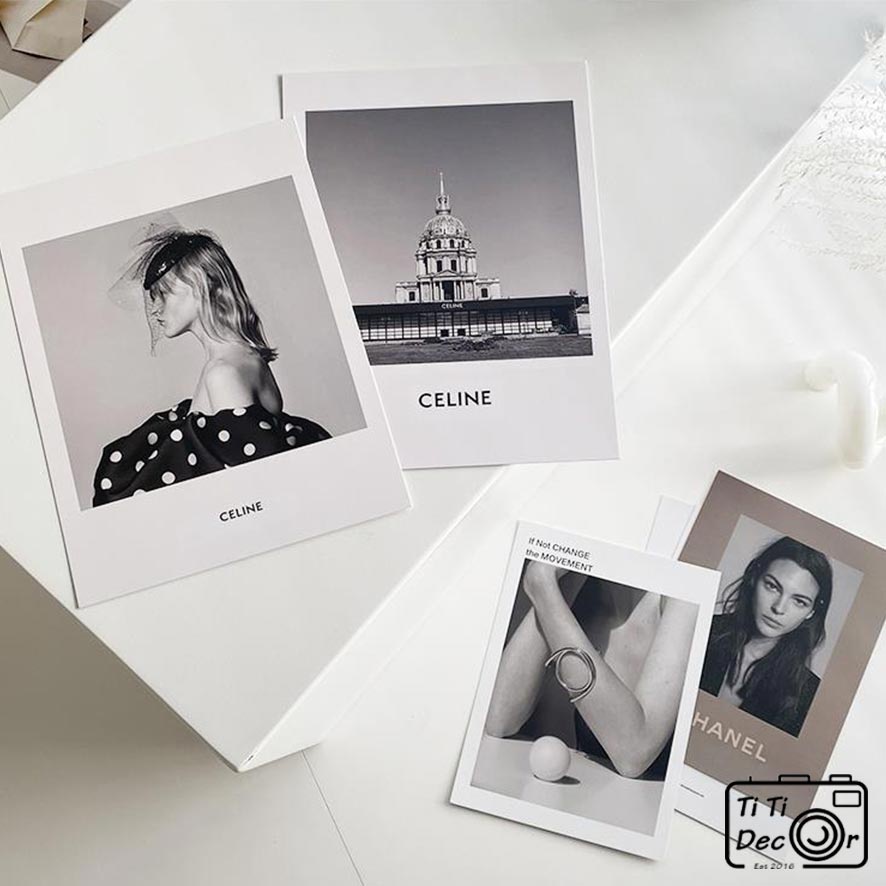 Set Bìa Tạp Chí dán tường trang trí nhà cửa, góc làm việc, đạo cụ chụp ảnh sản phẩm TITI DEOR
