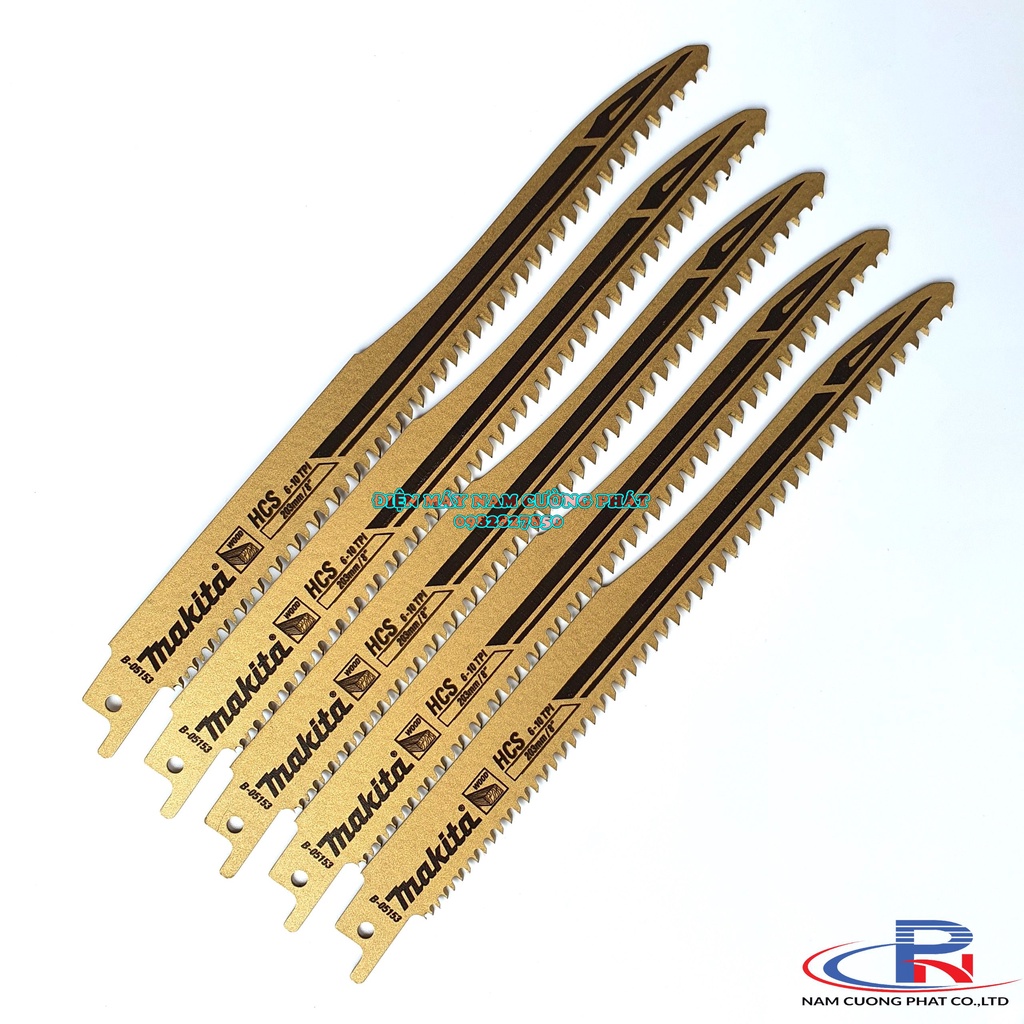 Lưỡi cưa kiếm cắt nhanh cho gỗ 203mm Makita B-05153