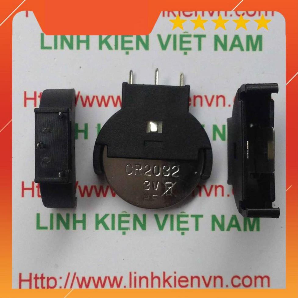 ĐẾ PIN CR 2302 DẠNG ĐỨNG - D2H6 (KA3H2)