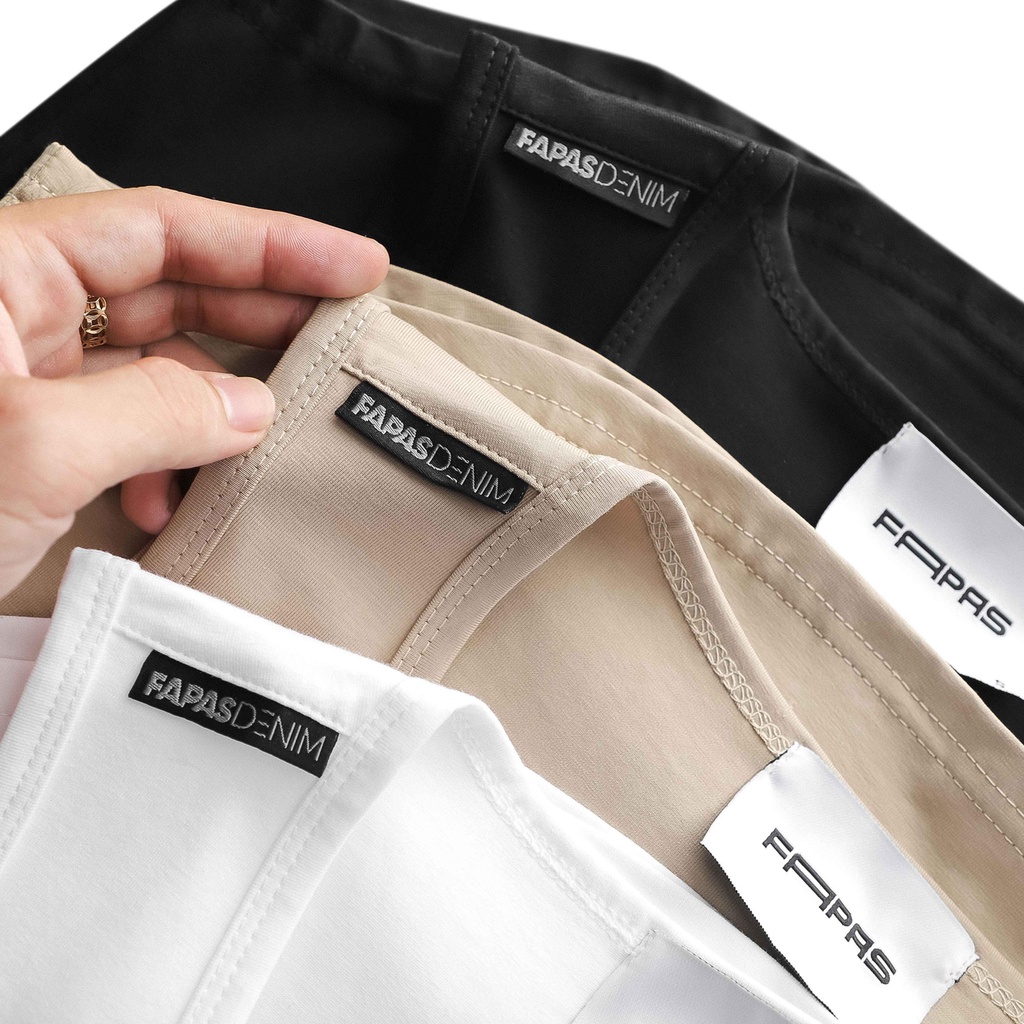 Áo Ba Lỗ Nam Longtee Chất Vải Cotton Co Giãn Tốt Độ Thấm Hút Cao Cổ Vuông Phong Cách Form Chuẩn - FAPAS