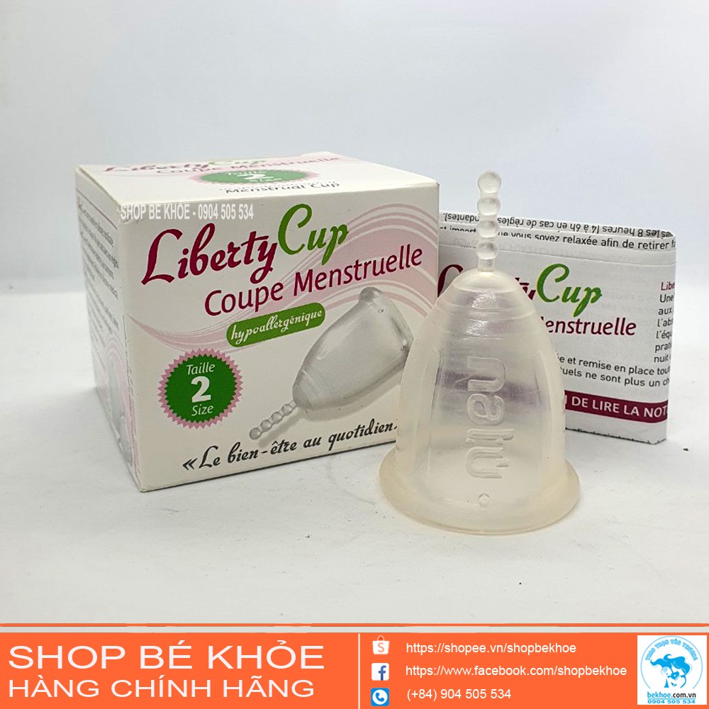 Cốc Nguyệt San Liberty Cup Cuope Menstruelle - Pháp|Size 2