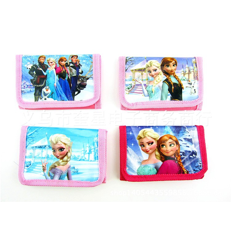 Ví Đựng Tiền Xu Hình Nhân Vật Hoạt Hình Disney Người Nhện / Minnie frozen Cho Trẻ Em