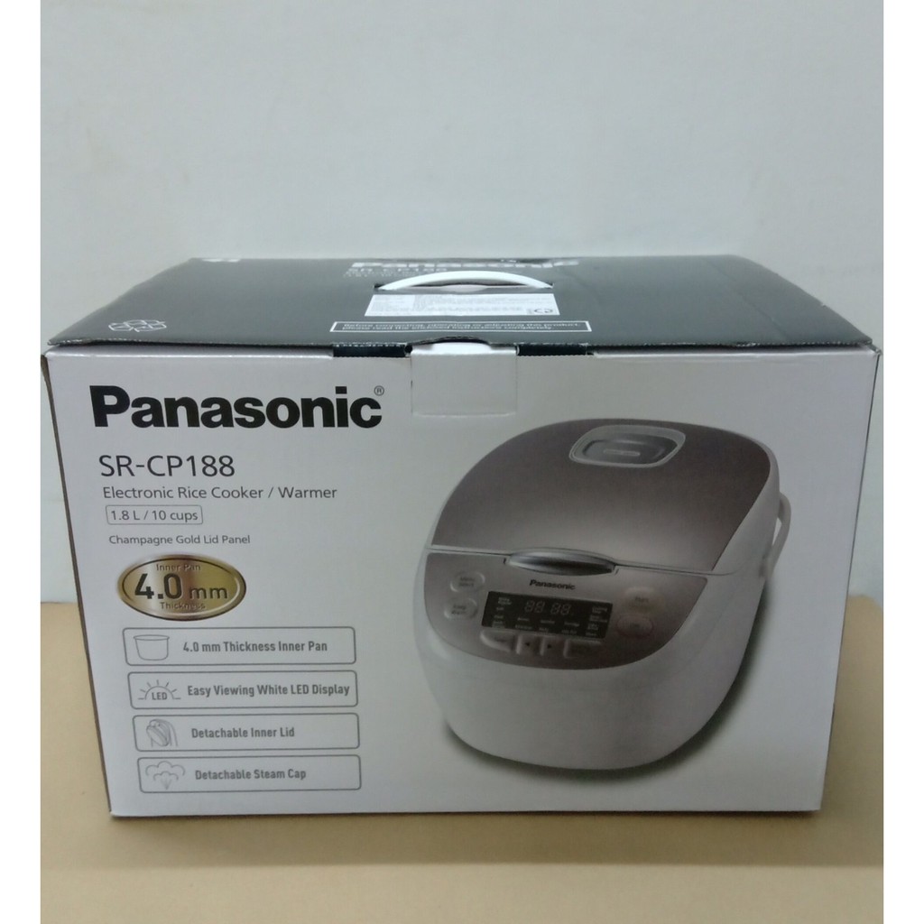 Nồi cơm điện tử Panasonic SR-CP188NRA