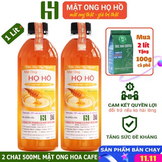 1 Lít Mật Ong Nguyên Chất Hoa Cà Phê D Cà Phê Đức Anh