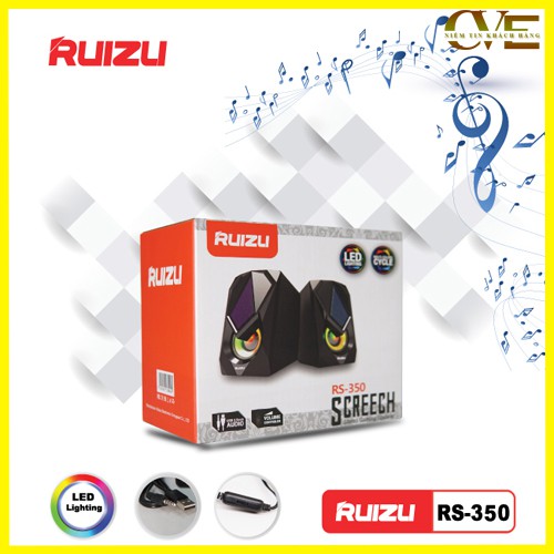 Loa Vi Tính RUIZU RS-350 Cao Cấp - Loa Máy Tính PC Để Bàn Nghe Nhạc Chính Hãng | BigBuy360 - bigbuy360.vn
