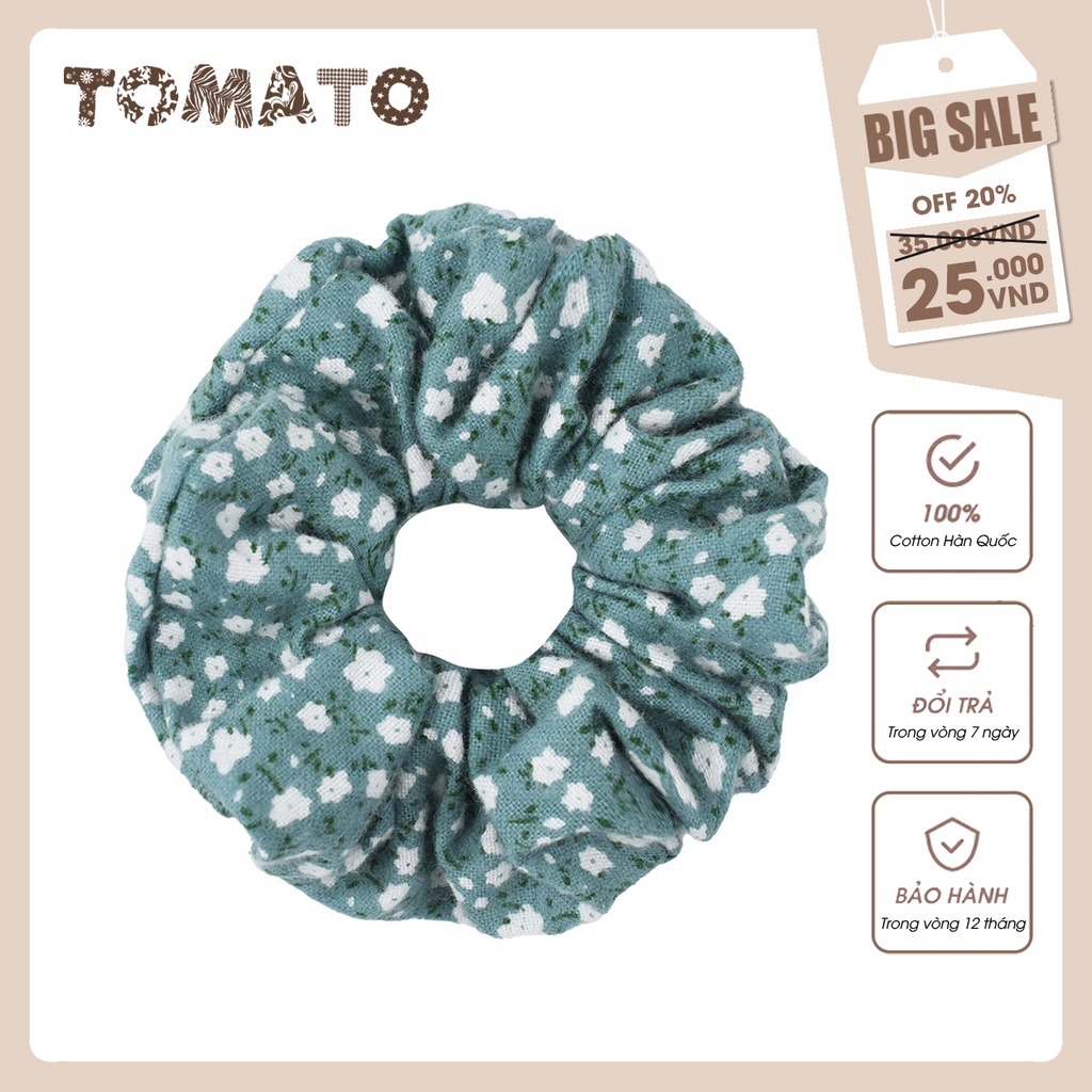 Scrunchies buộc tóc dễ thương Handmade