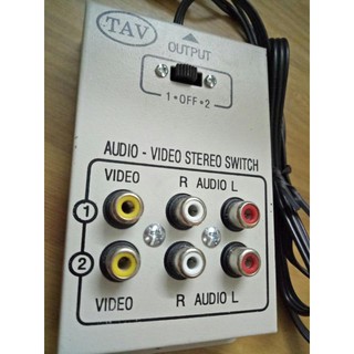 Bộ chia av 2 đường loại tốt - điện việt