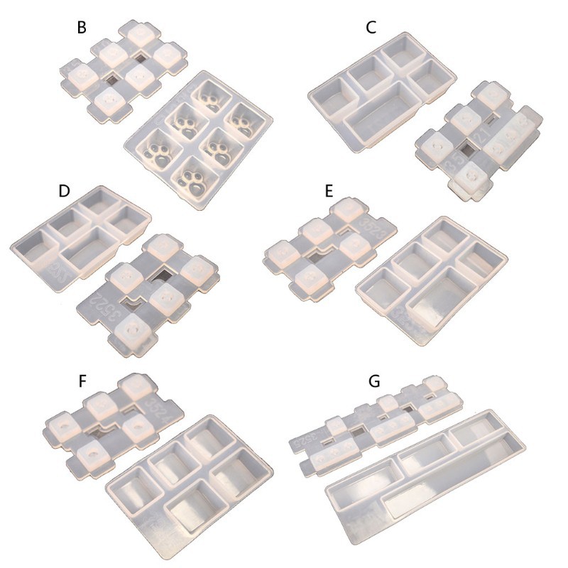 Khuôn Silicon Làm Keycap Bàn Phím Cơ