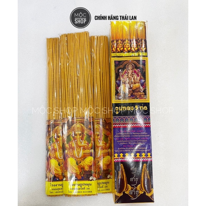 1 bó nhang thần tài cuộn tàn 79 cây Thái Lan - Mộc Shop