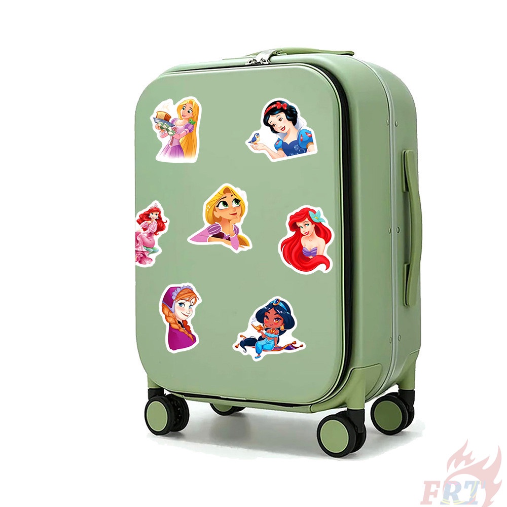 ❉ Hình Dán Công Chúa Disney Series 01 ❉ Bộ 50 Sticker Dán Ván Trượt Thời Trang